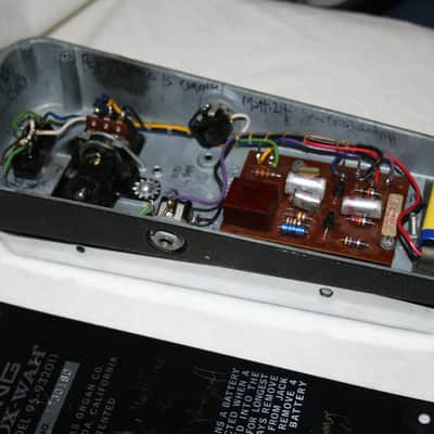 Vintage Original Landgraff Custom Wah Guitar Pedal Owned Modified Played by John 3:16 1970's Vox image 10