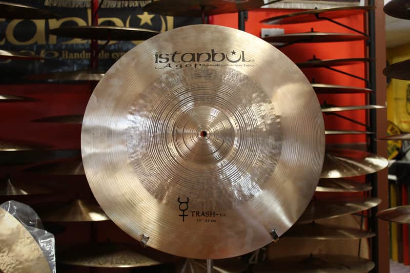 Istanbul Agop 22" Traditional Trash Hit 1962g image 1