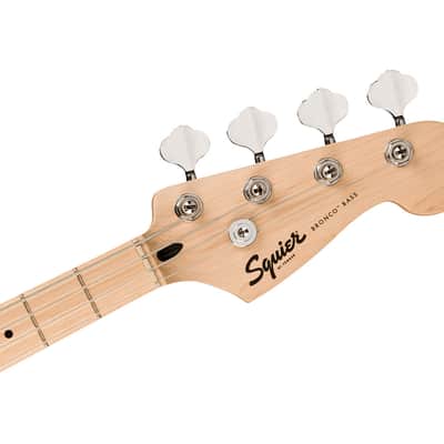 Used Squier Sonic Bronco Bass - Arctic White w/ Maple Fingerboard image 14