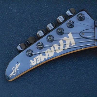 Vintage Kramer NightSwan Black Finish Impossible to Find W Kramer Case image 5