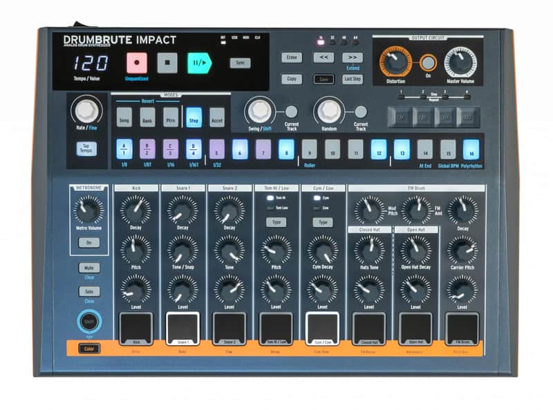 Arturia DrumBrute Impact Analog Drum Machine image 1