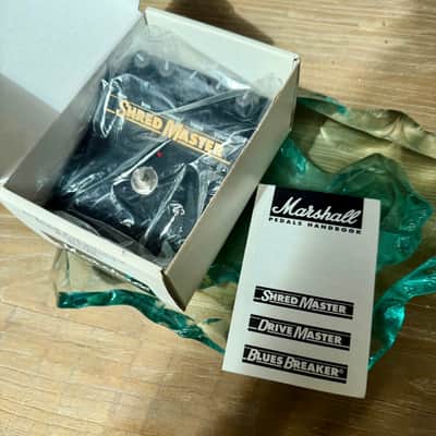 Marshall Shred Master Distortion Pedal – NOS – Original Box – Early Serial S03927 image 9