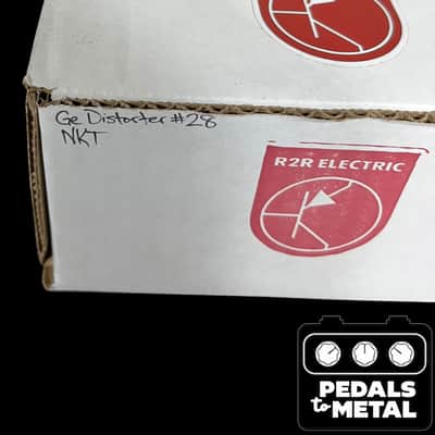 R2R Electric Ge Distorter 2022 - Present - Black X17485 image 2