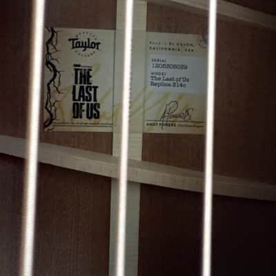 Taylor 314c LTD "The Last of Us Part II" Replica 2025 - Tobacco Sunburst image 2