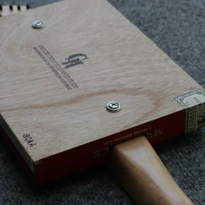 Four Kicks Mule Kick Acoustic Cigar Box Ukulele by D-Art Homemade Guitar Co. image 7