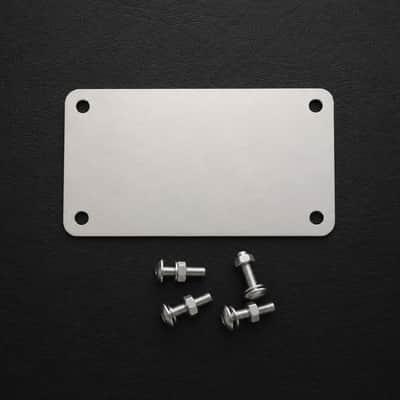 Pearl Export Bass Drum Handmade Cover/Blanking Plate Stainless Steeel image 1