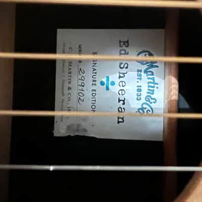 Martin Martin LX1E Ed Sheeran Divide Electro-Acoustic Guitar Signature Edition. 2018 image 5