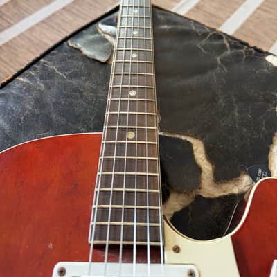 Harmony H56 1960s - Red burst image 4