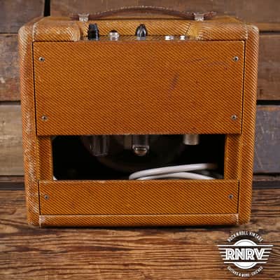 Fender Champ 5F1 Narrow Panel 5-Watt 1x8" Guitar Combo 1958 - 1964 - Tweed image 5