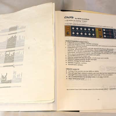 6468 - Slate Fratelli Alessandrini Ciao MIDI Piano Accordion LMMM 41 120 image 5
