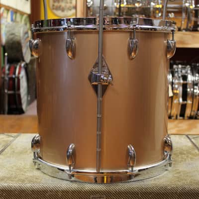 1950s/60s Gretsch Progressive Jazz Outfit in Copper Mist 14x20 8x12 14x14 image 16