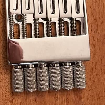 GUYKER Headless Guitar Bridge - Chrome image 1