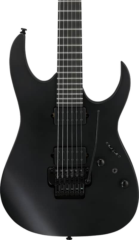 Ibanez RGRB620 Iron Label Electric Guitar, Ebony Fingerboard, Black image 1
