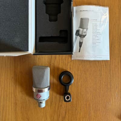Neumann TLM 102 Large Diaphragm Cardioid Condenser Microphone 2009 - Present - Nickel image 2