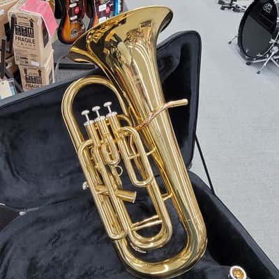 Magilanck MEP 102 4-Valve Euphonium with Case - Brass image 6