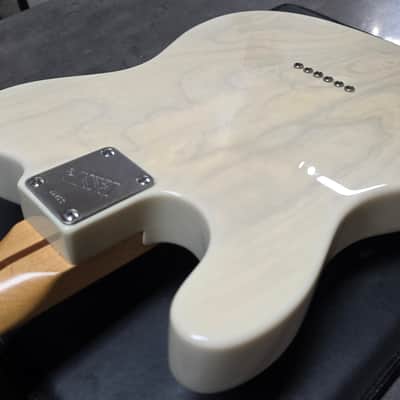 ESP Vintage Telecaster 80s Ash Body White Blonde MJ Japan MIJ 1980's Tele Fender Headstock 400 series TE Guitar image 17