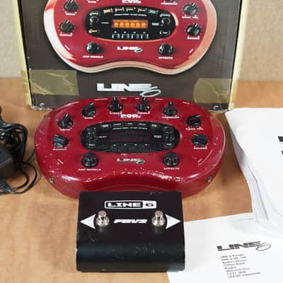 Line 6 Pod XT Bean + Line 6 FBV2 + Printed Manual + Original Box image 1