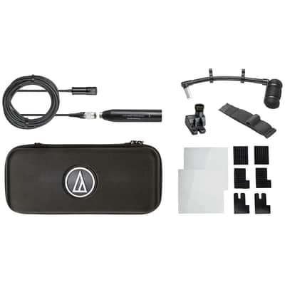 Audio-Technica ATM350S Cardioid Condenser Instrument Microphone with Surface Mounting System imagen 4