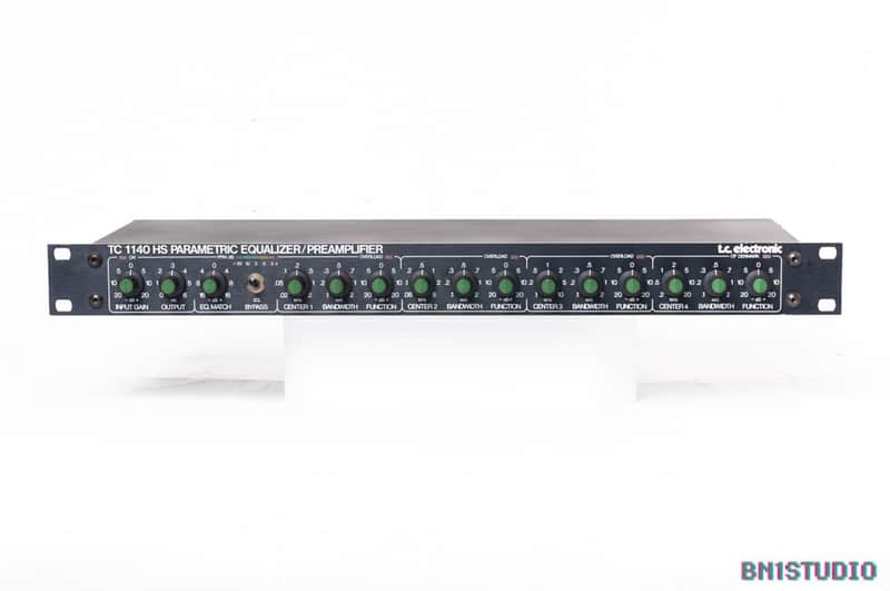 TC Electronic TC 1140 HS High Sensitivity Parametric Equalizer
