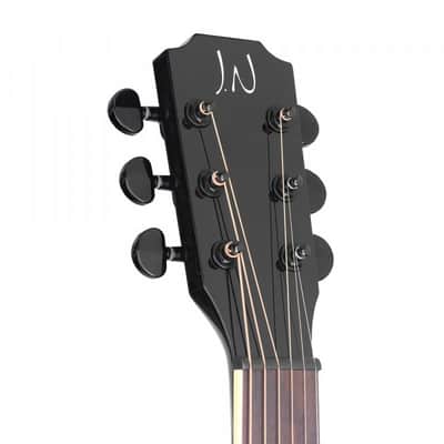 James Neligan YAK-D Yakisugi Series Dreadnought Solid Mahogany Top 6-String Acoustic Guitar image 6