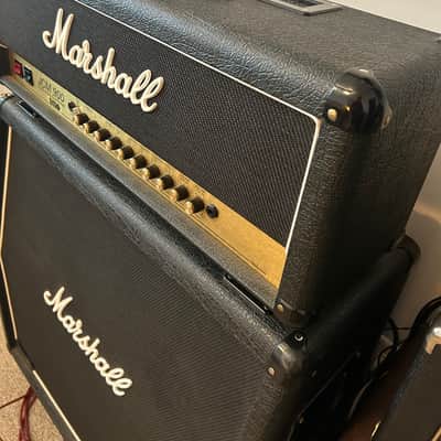 Marshall JCM 900 Model 4100 Hi Gain Dual Reverb 2-Channel 100-Watt Guitar Amp Head 1990 - 1999 - Black image 6