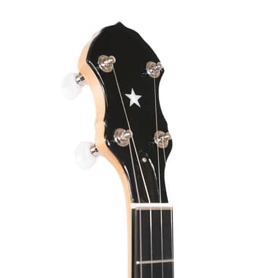 Gold Tone BC-350/L Bob Carlin Signature Series Scooped Maple Neck Openback Banjo w/Hardshell Case For Left Hand Players image 10
