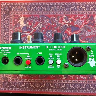 Aphex Big Bottom Acoustic Aural Exciter Model 1401 1997-2015 - Green image 2