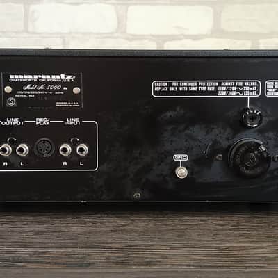 Marantz Model 5000 Rare Vintage Cassette Deck Japan Serviced Warranty 1978-81 image 7