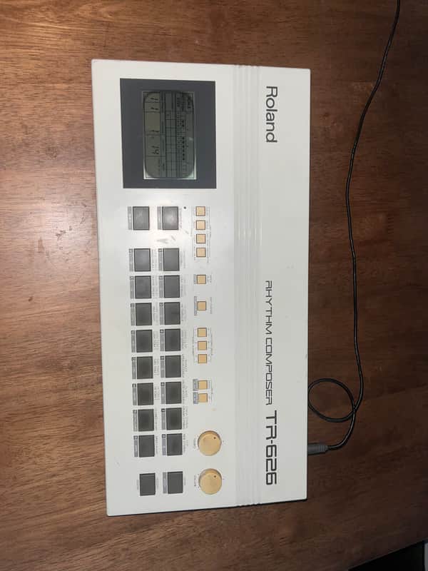 Roland TR-626 Rhythm Composer 1980s - White image 1