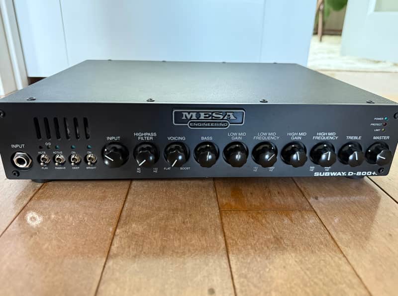 Mesa Boogie Subway D-800 Plus 800-Watt Bass Amp Head Bild 1