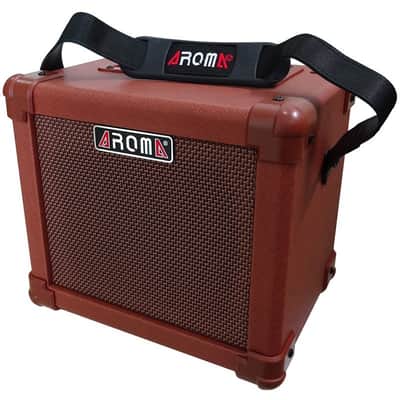 Aroma AG-10A 10W Acoustic Guitar Amplifier – BROWN image 2