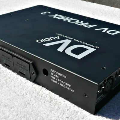 DV Audio DV Promix 3 Portable Field Audio Mixer​ with Carry Case - PV Music Electronics Shop Inspected and Tested - Excellent Working Condition - Excellent Cosmetic Condition - Free Shipping image 8
