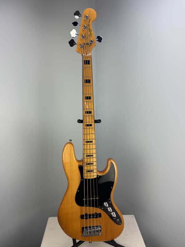 ⭐︎Squier Vintage Modified JAZZ BASS 70s⭐︎ Squier Vintage Modified Jazz Bass '70s, Maple Fingerboard - Natural