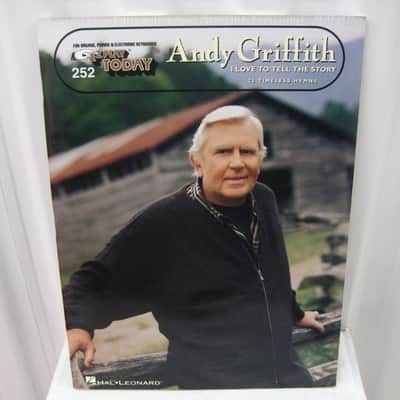 Andy Griffith I Love to Tell the Story EZ Play Today 252 Easy Piano Sheet Music Song Book Songbook image 1