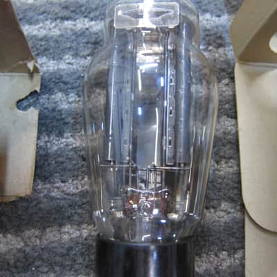 Sylvania CHS 274B Rectifier Tube, US Navy, 1943 Black Plates, D Getters, Ex Sound, Quality, Craftsmanship, Performance 1943 image 3