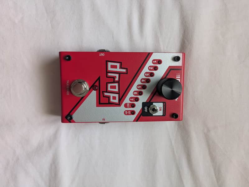 DigiTech Drop Compact Polyphonic Pitch-Shifter 2010s - Red image 1