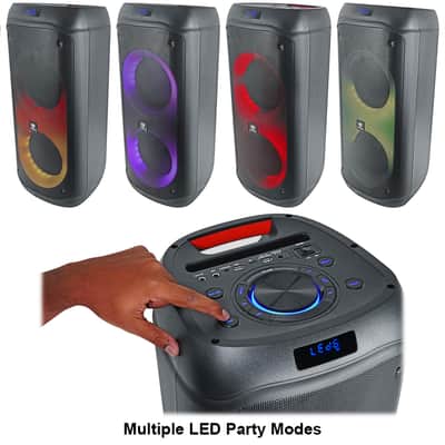 (2) Rockville BASS PARTY 8 Rechargeable Party Speakers w/Bluetooth Wireless Link image 6