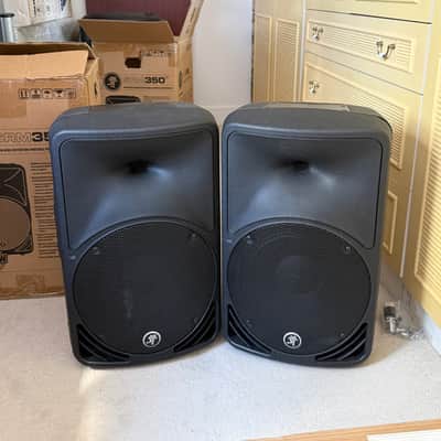 Mackie SRM350v2 10" 2-Way Powered Loudspeaker 2008 - 2014 - Black x 2(pair) image 2