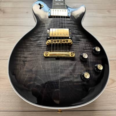 Gibson Les Paul Supreme Electric Guitar - Trans Ebony Burst #0206 image 4