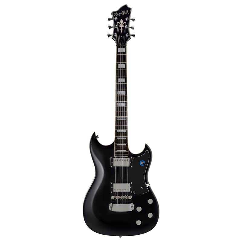 Hagstrom PASS-BLK Pat Smear Signature Black Gloss image 1