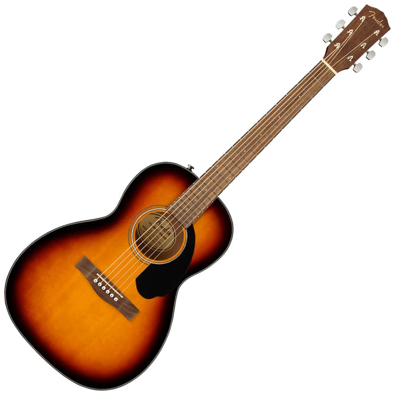 Fender CP-60S Parlor Acoustic Guitar – Sunburst image 1