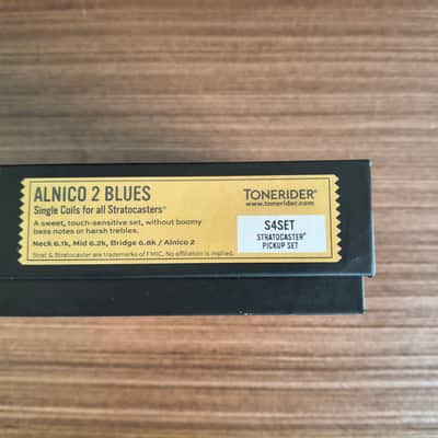Tonerider Alnico 2 Blues Stratocaster pickup set image 2