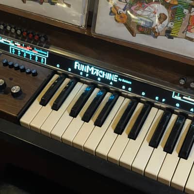 Vintage Baldwin Minty FUN MACHINE receipt from 1974 - original wood good shape - Drum machine built in - Electric Piano - Keyboard Key board CLEAN! image 8