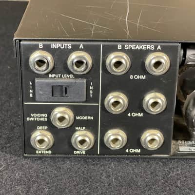 Mesa Boogie Stereo Simul-Class 2:Ninety 2-Channel 90-Watt Power Amplifier 1992 - 2013 Black image 6