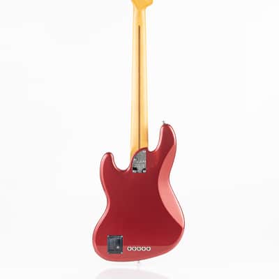 Fender American Ultra II Jazz Bass V with Maple Fretboard - Sinister Red image 4