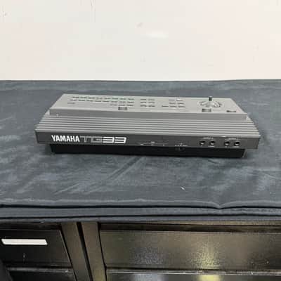 Vintage Yamaha TG33 Tone Generator Made in Japan 1990 - Black with AC Adapter and Manual image 11