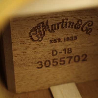 NEW Martin Standard Series D-18 - Natural w/ Aging Toner (702) imagen 7