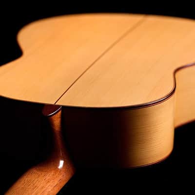 Felipe Conde Crespo Blanca w/Pegs 2018 Flamenco Guitar Spruce/Cypress image 2