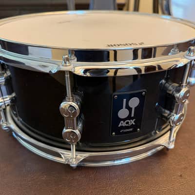 Sonor AQX 5.5x13" Dark Gray Metallic snare drum image 1