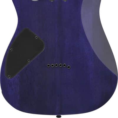 Ibanez RG421QM-CBB RG Electric Guitar 6-String - Cerulean Blue Burst image 14